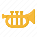 music instrument, music device, cornet, music horn, trumpet