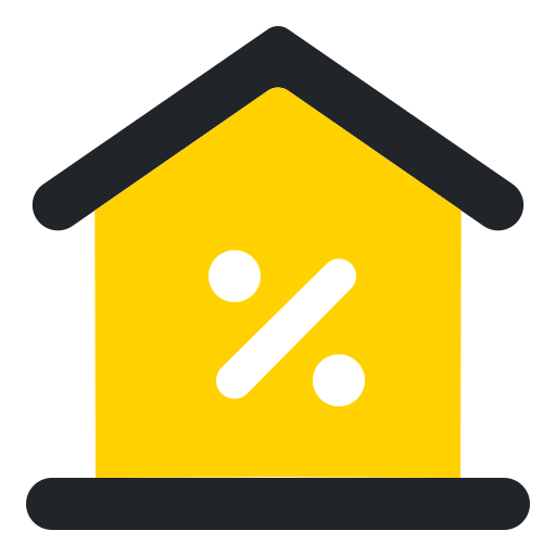 House, discount, real, estate, architect, property, sale icon - Free download