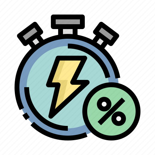 Flash, sale, promotion, discount, hot, deal icon - Download on Iconfinder