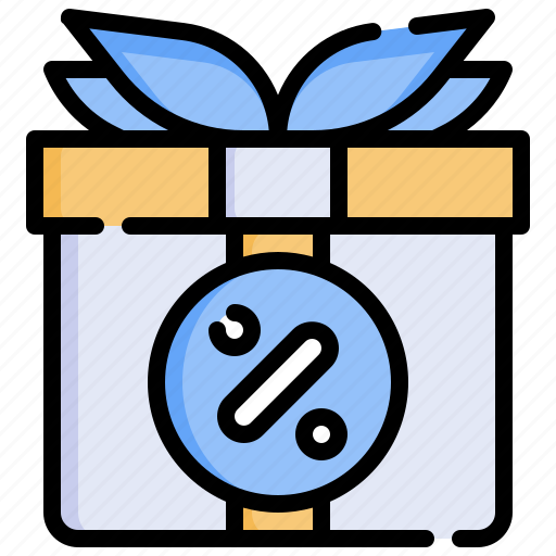 Gift, sales, shopping, discount, percentage icon - Download on Iconfinder