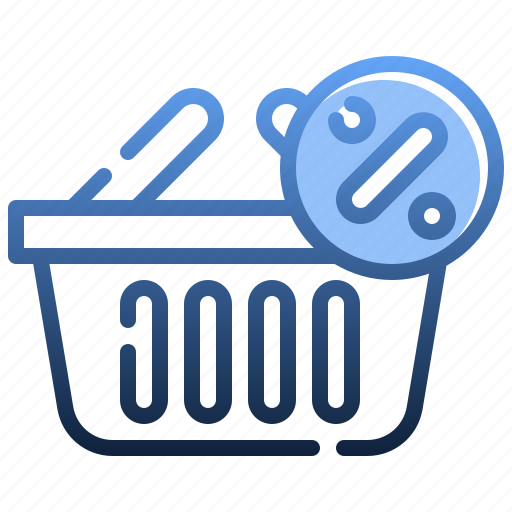 Basket, shopping, discount, sale, commerce icon - Download on Iconfinder