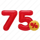 75 percent, number, percent, sale, discount, font, promotion, shop, shopping 