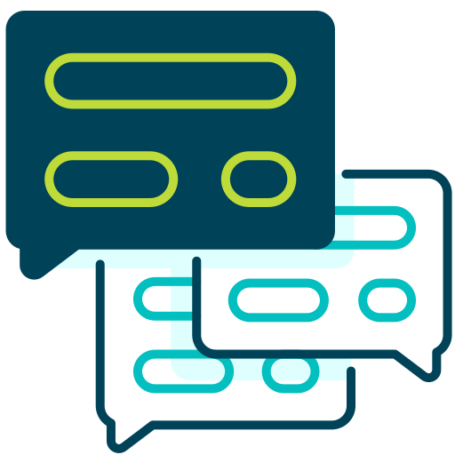 Chatting, bubble, speech, talk, speak, discussion, group icon - Free download