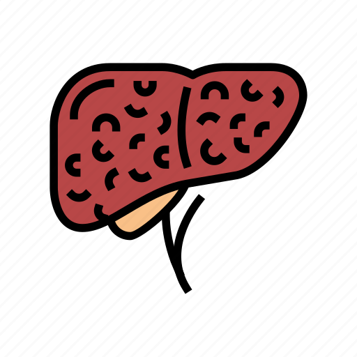 Liver, cirrhosis, disease, human, organ, colitis icon - Download on Iconfinder