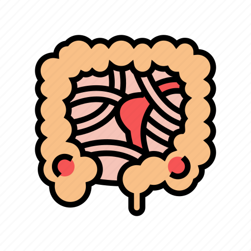 Intestinal, obstruction, disease, human, surgery, problem icon - Download on Iconfinder