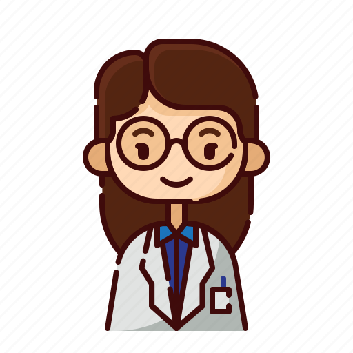 Avatar, diversity, female, girl, people, profession, professor icon - Download on Iconfinder