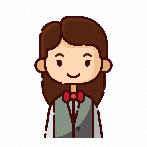 Avatar, diversity, female, girl, people, profession, waitress icon - Download on Iconfinder