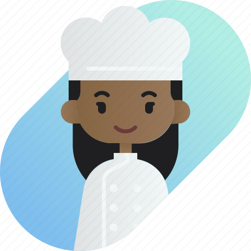 African, avatar, baker, diversity, girl, people, profession icon - Download on Iconfinder