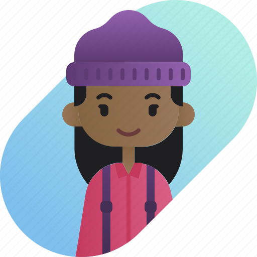 African, avatar, diversity, girl, lumberjack, people, profession icon - Download on Iconfinder
