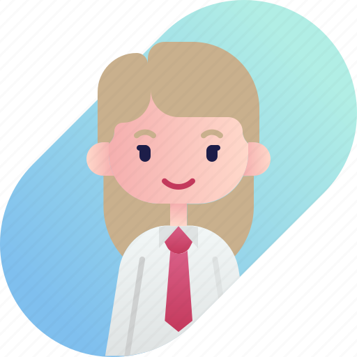 Avatar, blonde, diversity, employer, girl, people, profession icon - Download on Iconfinder