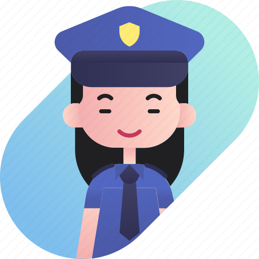 Avatar, chinese, diversity, girl, people, police, profession icon - Download on Iconfinder
