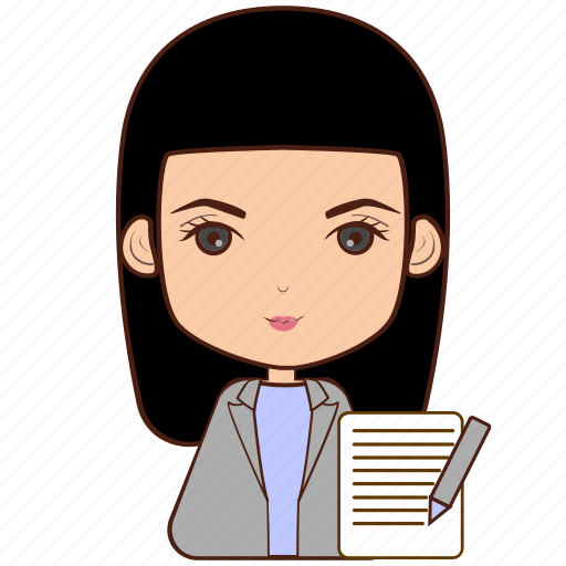 Secretary, assistant, personal assistant, employee, woman, diversity, avatar icon - Download on Iconfinder