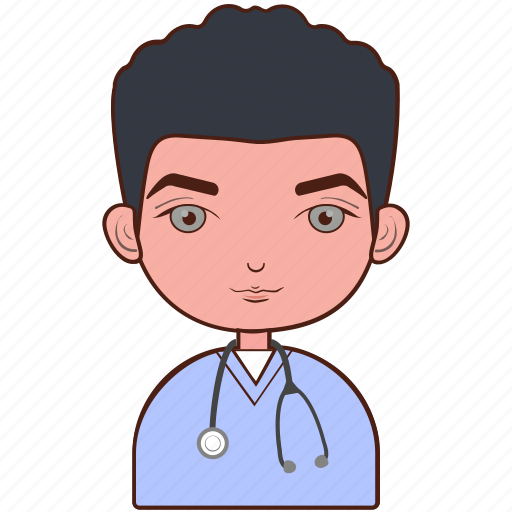 Nurse, medical, hospital, care, man, diversity, avatar icon - Download on Iconfinder