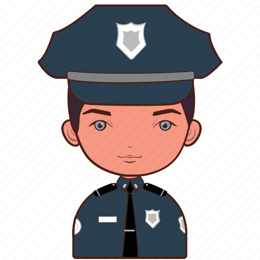 Officer, police, man, avatar, diversity icon - Download on Iconfinder
