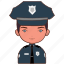 officer, police, man, avatar, diversity 
