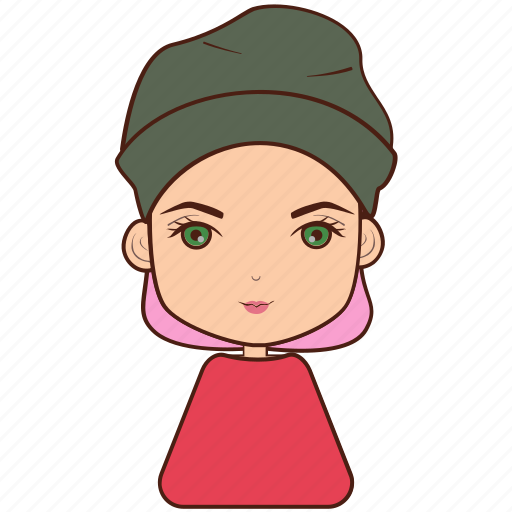 Hipster, fashion, style, woman, diversity, avatar icon - Download on Iconfinder