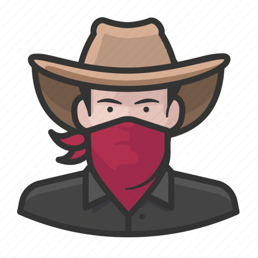 Avatar, bandit, bandito, cowboy, male, man, user icon - Download on Iconfinder