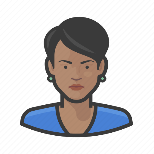 Avatar, female, hair, style, user, woman icon - Download on Iconfinder