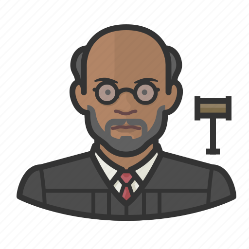 Avatar, court, judge, jurist, male, user icon - Download on Iconfinder