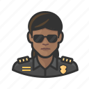 avatar, cop, female, officer, police, user