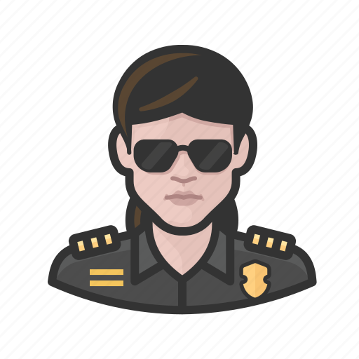 Avatar, cop, female, officer, police, user icon - Download on Iconfinder