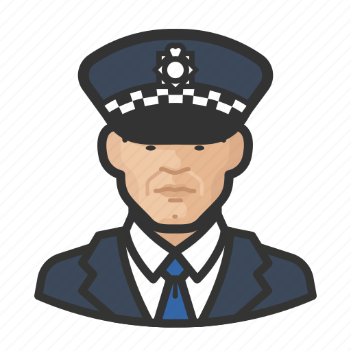 Asian, avatar, cop, man, officer, police, user icon - Download on Iconfinder