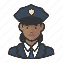 avatar, female, officers, police, user, woman