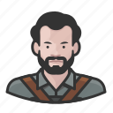 avatar, blacksmith, male, millennial, user