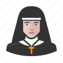 avatar, catholic, clergy, female, nun, sister, user