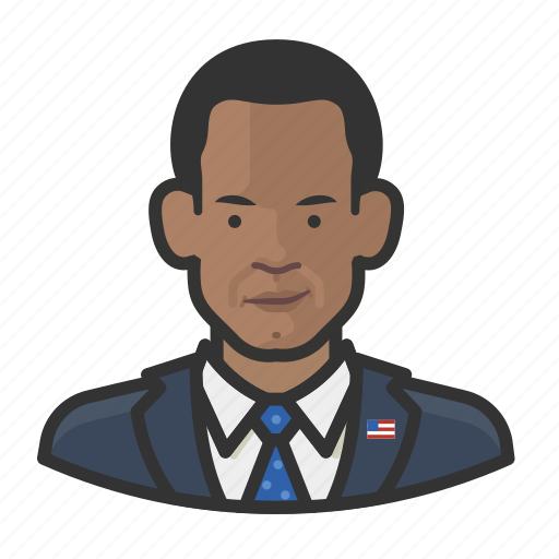 Avatar, barack, celebrity, obama, potus, president, user icon - Download on Iconfinder