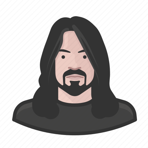 Avatar, celebrity, dave grohl, foo fighters, nirvana, rockstar, user icon - Download on Iconfinder