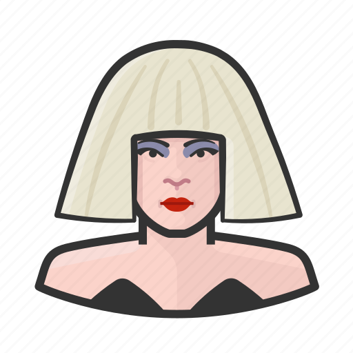Avatar, celebrity, lady gaga, musician, popstar, singer, user icon - Download on Iconfinder