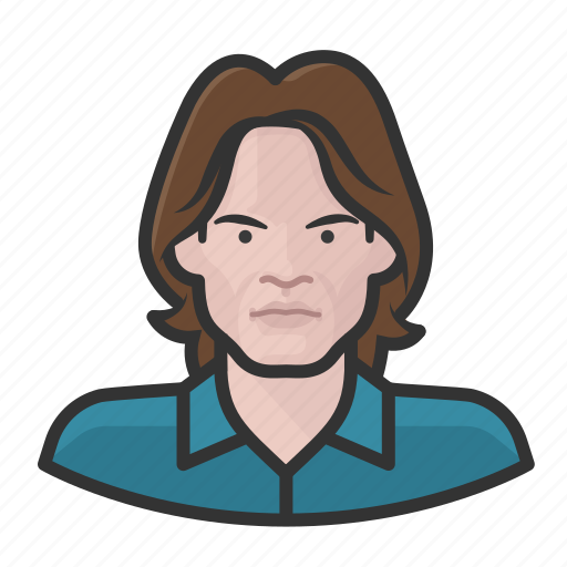 Avatar, celebrity, jagger, musician, rolling stones, user icon - Download on Iconfinder