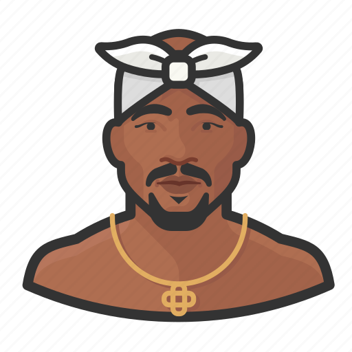 Avatar, celebrity, musician, rapper, singer, tupac, user icon - Download on Iconfinder