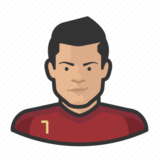 Avatar, cr7, cristiano, footballers, ronaldo, user icon - Download on Iconfinder