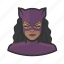 avatar, catwoman, costume, purple, superhero, user 