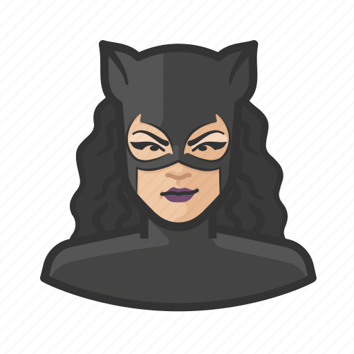 Asian, avatar, catwoman, costume, superhero, user icon - Download on Iconfinder