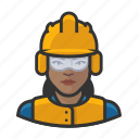 airport, avatar, construction, female, user, woman