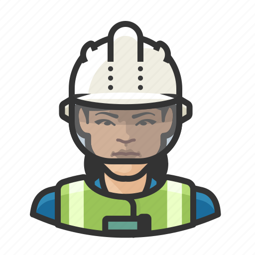 Asian, avatar, construction, hardhat, user, woman icon - Download on Iconfinder