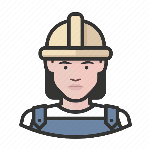 Avatar, construction, female, hardhat, user, woman icon - Download on Iconfinder
