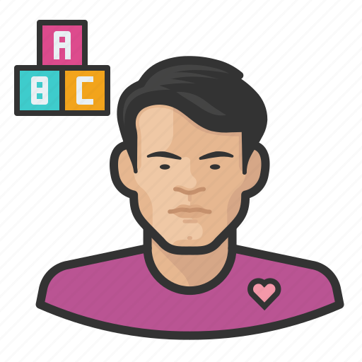 Asian, avatar, daycare, male, man, millennial, user icon - Download on Iconfinder