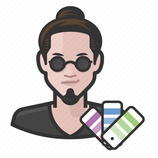 Avatar, graphic designer, male, man, millennial, user icon - Download on Iconfinder