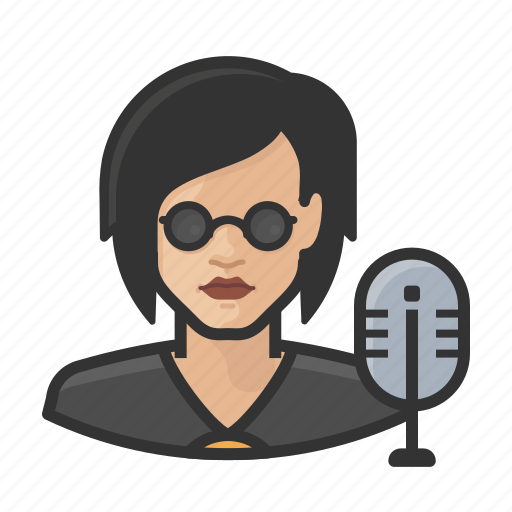 Asian, avatar, disc jockey, female, millennial, user, woman icon - Download on Iconfinder