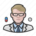 avatar, healthcare, male, man, pharmacist, user