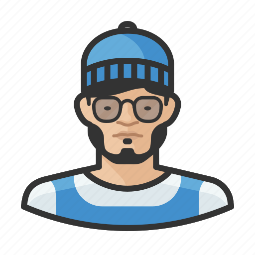 Asian, avatar, emo, male, man, millennial, user icon - Download on Iconfinder