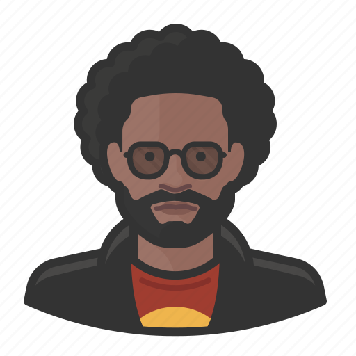 Afro, avatar, emo, male, man, millennial, user icon - Download on Iconfinder