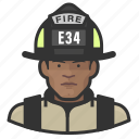avatar, firefighter, male, man, user