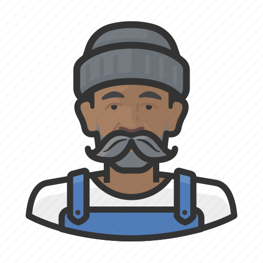 Avatar, fisher, fisherman, male, man, moustache, user icon - Download on Iconfinder