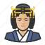 avatar, empress, japanese, traditional, user, woman 