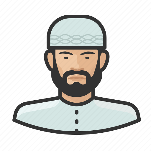 Asian, avatar, islam, male, muslim, user icon - Download on Iconfinder